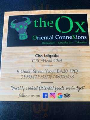 The Ox Oriental Connexions Restaurant, Bar & Take Away