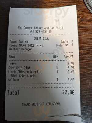 The Corner Eatery And Bar Store