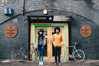 Popup Bikes Coffee Shop