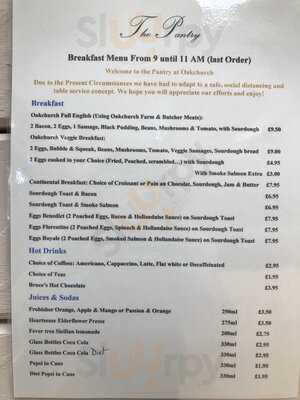 The Pantry Restaurant At Oakchurch