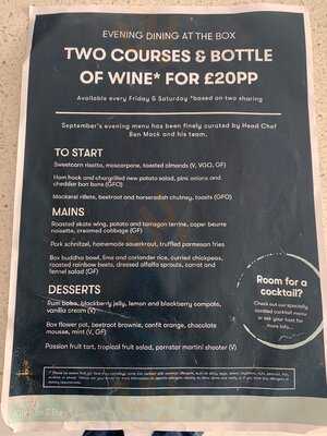 The Box Kitchen & Bar