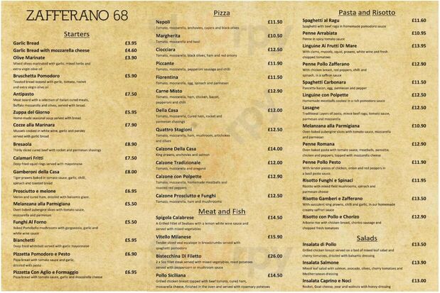 Zafferano 68