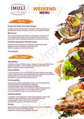 Imuli Restaurant Bar And Grill