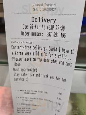 Paisley Tandoori Linwood