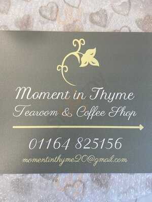 Moment In Thyme Tea Room & Cafe