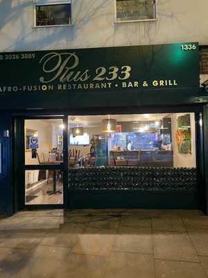 Plus 233 Afro-fusion Bar & Grill