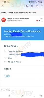Monkey Puzzle Restaurant
