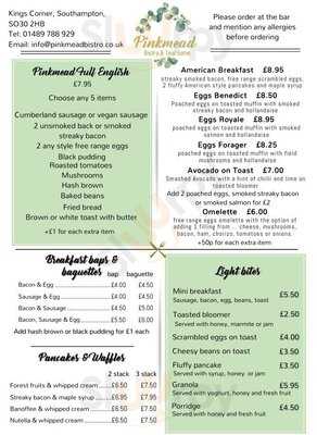 Pinkmead Bistro & Tearooms