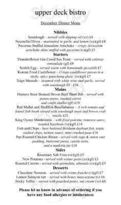 Upper Deck Bistro