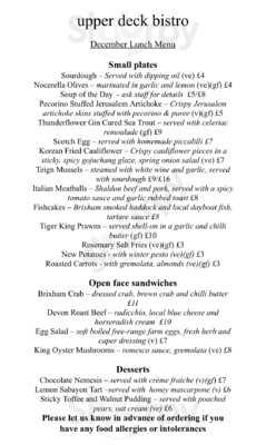 Upper Deck Bistro
