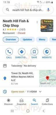 Neath Hill Fish And Chip Shop