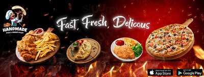 Handmade Pizza & Chicken Fillet