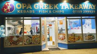 Opa Greek Takeaway Kebabs, Fish & Chips