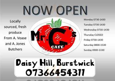 Mr G's Cafe, Burstwick