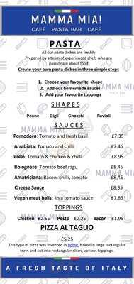 Mamma Mia Pasta Bar
