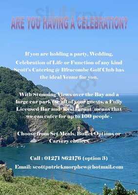 Scott's Catering At Ilfracombe Golf Club