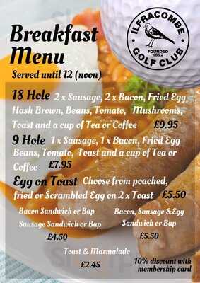 Scott's Catering At Ilfracombe Golf Club