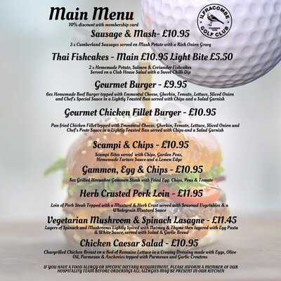 Scott's Catering At Ilfracombe Golf Club