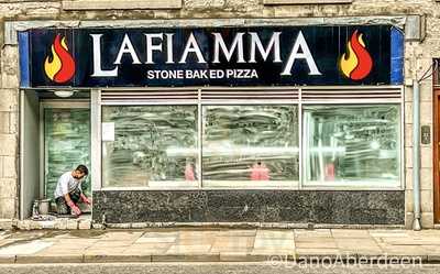 La Fiamma Stone Baked Pizza
