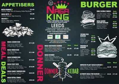 Naga King Leeds - Chilli Infused Fast Food