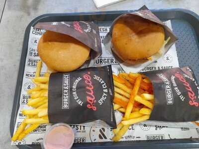 Burger And Sauce