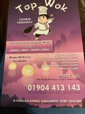 Top Wok Chinese Takeaway