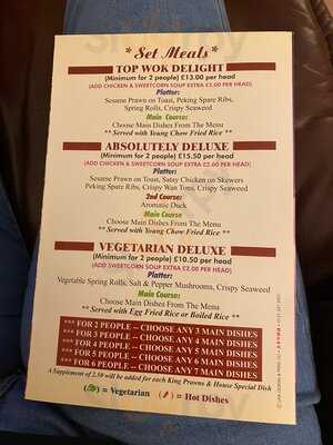 Top Wok Chinese Takeaway