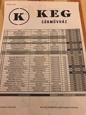 Keg Sörművház
