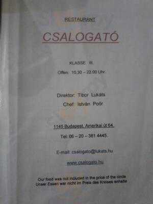 Csalogato Restaurant