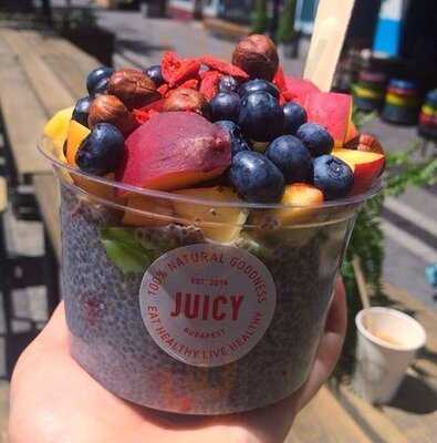 Juicy + Budapest Bagel