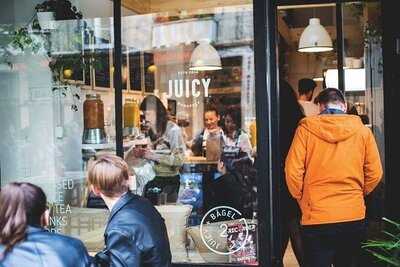 Juicy + Budapest Bagel