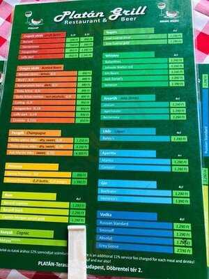 Platan Grill Etterem