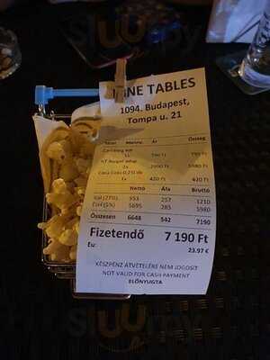 Nine Tables