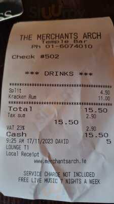 The Merchant's Arch Bar & Restaurant