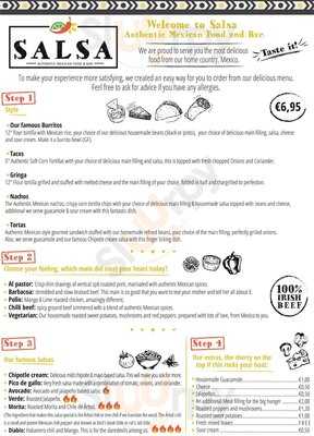 Salsa Authentic Mexican Food And  Bar