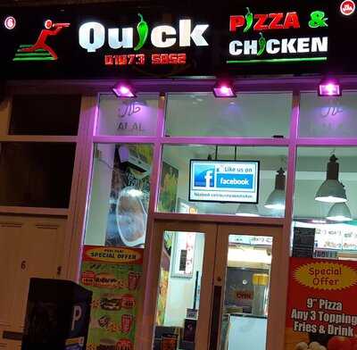 Quick Pizza And Peri Peri Chicken