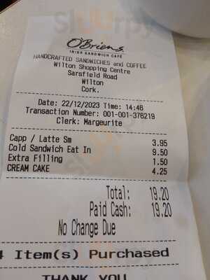 O'briens Sandwich Cafe