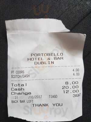 The Portobello Bar