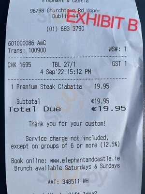 Elephant & Castle Chuchtown