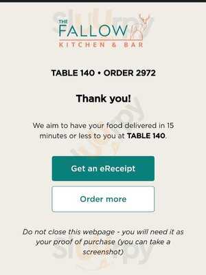 The Fallow Kitchen And Bar