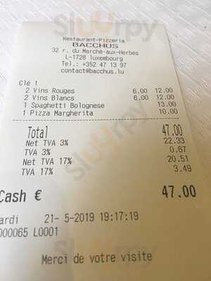 Restaurant-pizzeria Bacchus