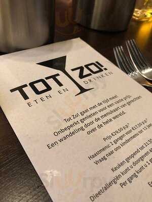 Tot Zo! Eten & Drinken