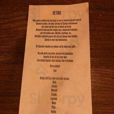 Tapasbar Restaurant Retiro