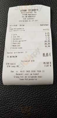 Eetkamer Potjandorie