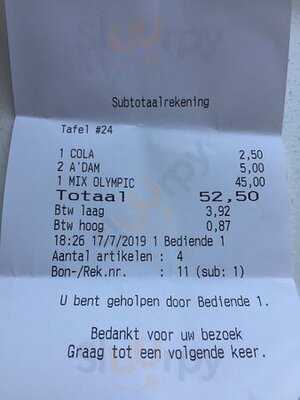 Griekse Bistro Restaurant Olympic