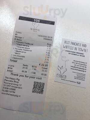 The Happy Pig Pancake Shop Amsterdam