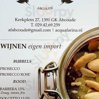 Acqua Farina Pizza En Pastabar