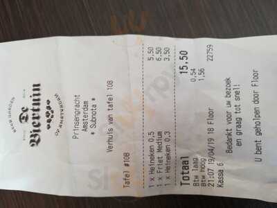 De Biertuin Prinsengracht