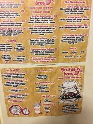 Brutus Bros Sanwiches And More