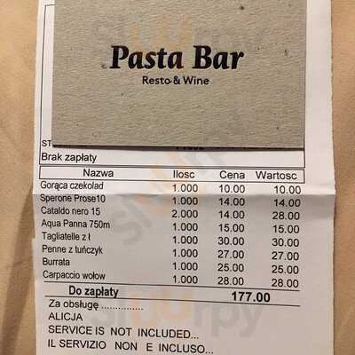 Pasta Bar Rest & Wine
